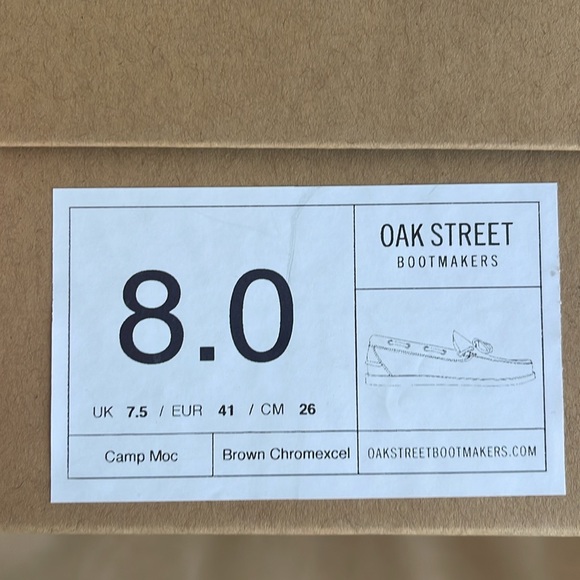 NEW Oak Street Bootmakers Mocc SZ US8 - Picture 6 of 7